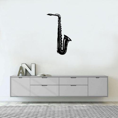 Déco Saxophone Noir